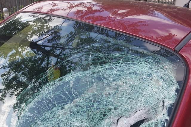 Passenger injured after concrete slab thrown onto Aston Expressway ...