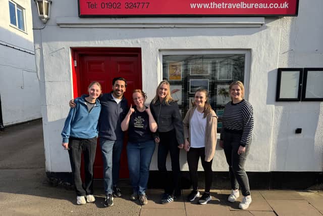Mike Wood's team on the first day of the new constituency office in April