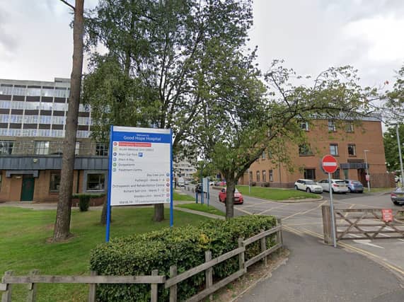 Good Hope Hospital. Picture: Google