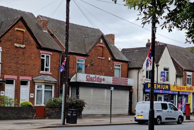 Flags have appeared on Lichfield Road, Walsall Wood