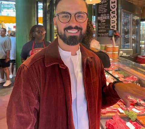 Ascanio Placido - the head chef from Ting Restaurant at the Shangri-La Hotel at The Shard