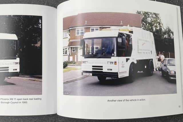 A Dennis Elite 4x2 18 tonne crew cab waste collection vehicle built for Bracknell Forest.