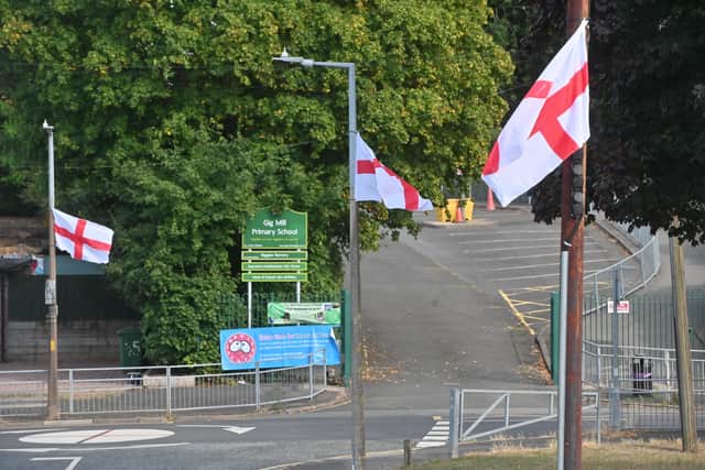 DUDLEY COPYRIGHT NATIONAL WORLD STEVE LEATH 21/08/25 Flags proudly flying in Shenstone Avenue, Norton area.