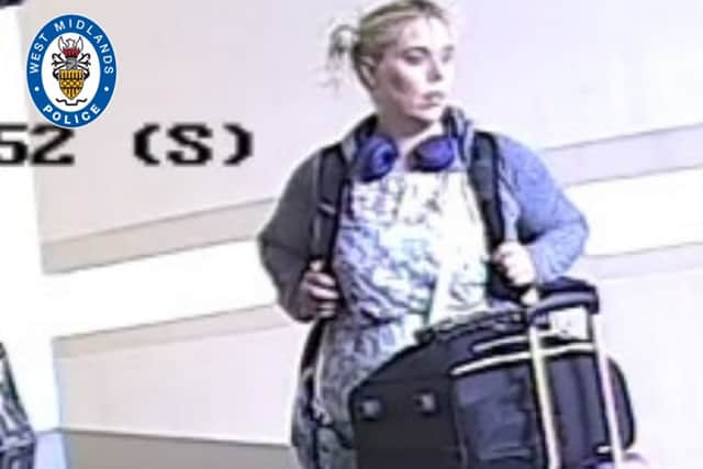 Image of Aimee Betro shopping in Birmingham
