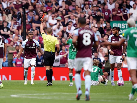 Aston Villa will welcome Ezri Konsa back from suspension after he was sent off against Newcastle on the opening day