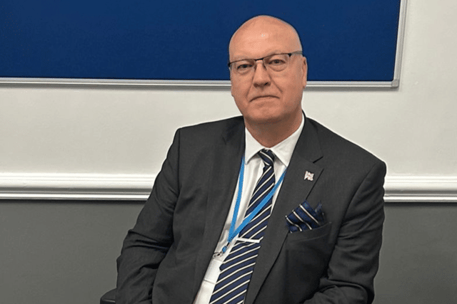 Staffordshire County Council leader Councillor Ian Cooper