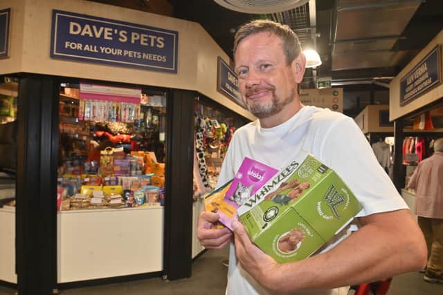 Dave Griffiths said the market looked and felt nice and modern. Photo: Steve Leath