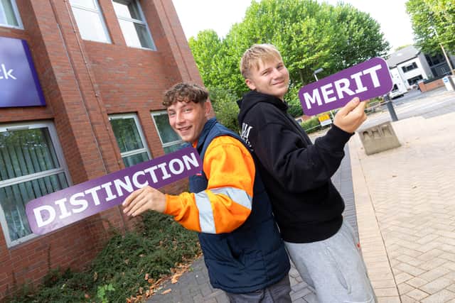 Dudley College of Technology students celebrate as results roll in