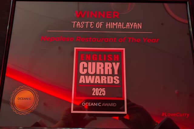 English curry awards