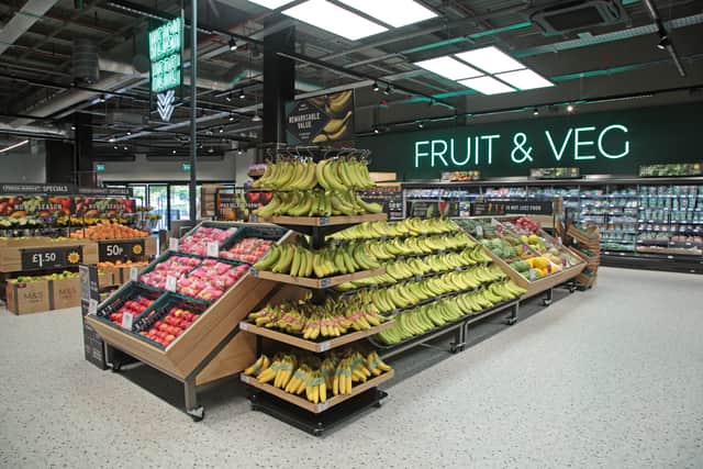 Fresh seasonal fruit and vegetables can be purchased, as well as a range of kitchen staples