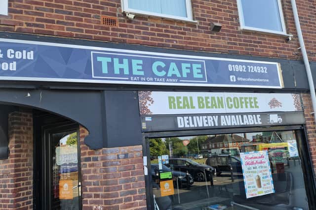 The Cafe in Bushbury which Craig established with his daughters