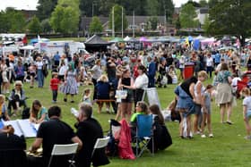 Hednesford Summer Festival at Hednesford Park brought the crowds in.