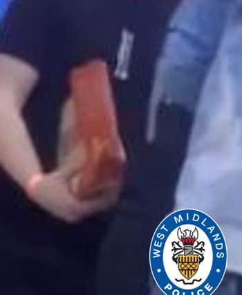 West Midlands Police has released this image of a man it said it wants to speak to. Photo: West Midlands Police
