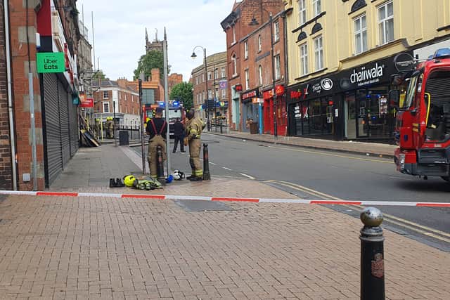 The fire broke out in the early hours of Monday morning