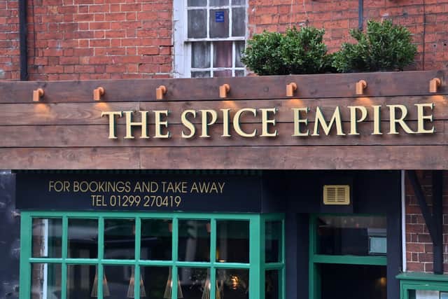 The Spice Empire in Cleobury Mortimer. Photo: Steve Leath