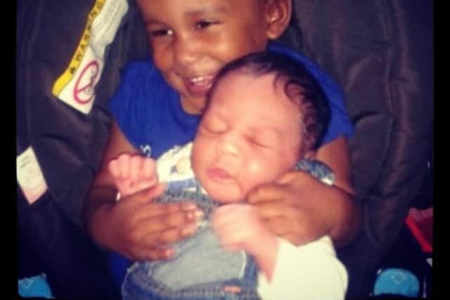 Ameiya (left) and Ricardo Junior Del-Brocco (Kayla Del-Brocco/PA)