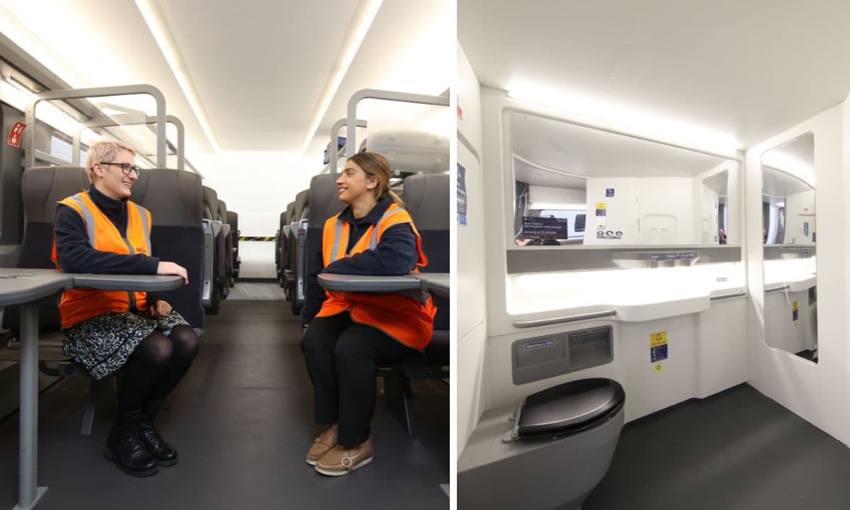 Hs2 Size Train West Midlands: Step inside HS2 train - model shows what carriages could ...