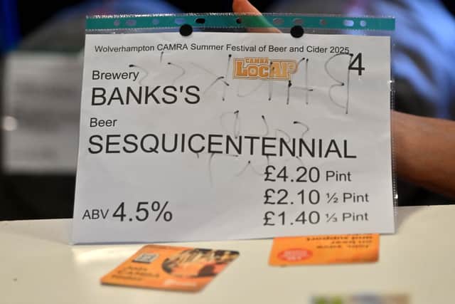 The Banks's Sesquicentennial IPA was the last beer brewed for the festival by the brewery