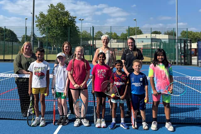 Local children from TSA's Summer Activity programme also joined in the launch