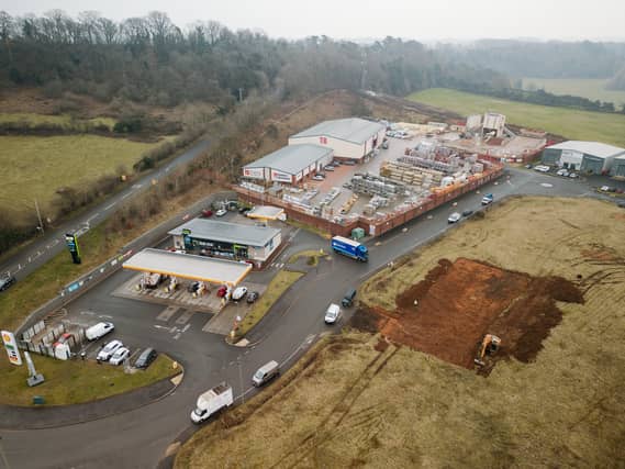 The site in Bridgnorth set for a new McDonalds, Dominos and a coffee store