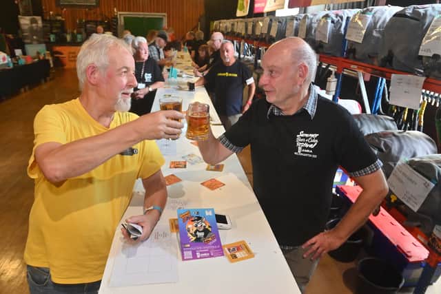 Stephen Ansell and Paul Beeston both said they felt the festival had a wonderful atmosphere and great beer