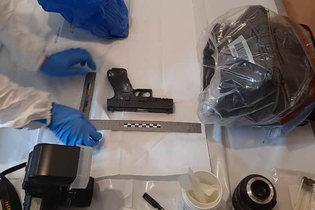 Man and woman charged after firearm and ammunition seized from ...