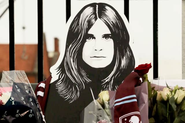 Fans at the Black Sabbath Bridge. Photo: Joseph Walshe/SWNS