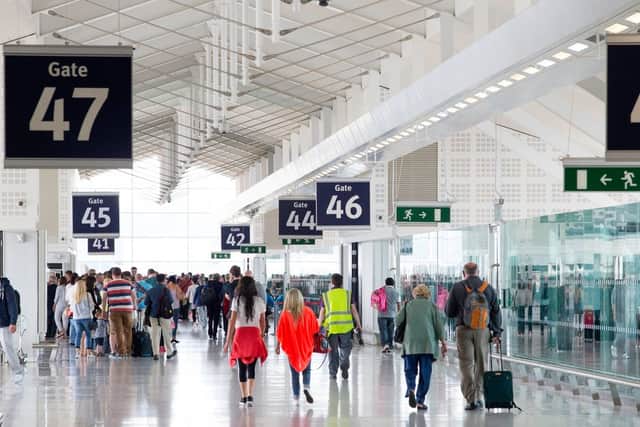 Birmingham Airport's terminal building as it attracts record numbers of passengers