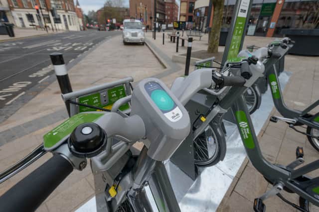 The West Midlands Cycle Hire scheme in Wolverhampton