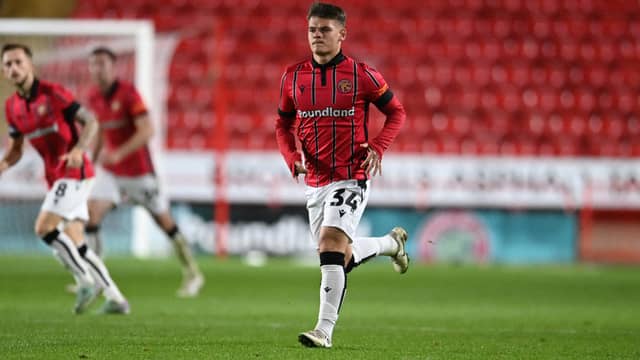 Walsall youngster Charlie Wragg. (Image by Owen Russell)
