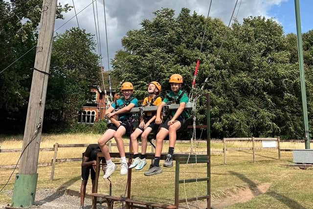Students enjoying the activities at Blackwell. Photo: SAET 