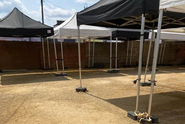 A picture taken last month of the Bilston Market awaiting redevelopment
