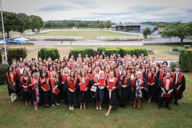 Apprentices from over ten sectors gathered at Stafford's County Showground to celebrate their achievement. Photo: Staffordshire County Council