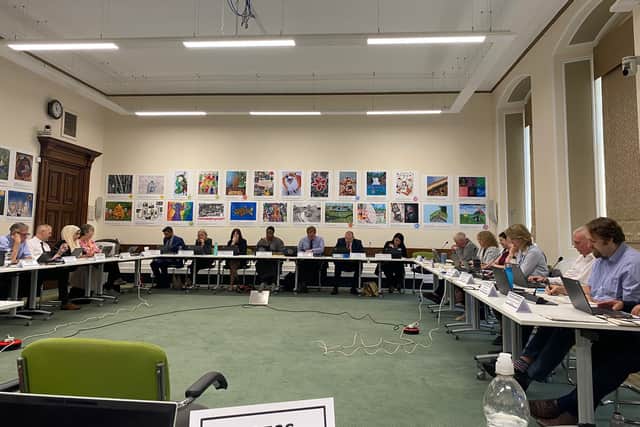 Birmingham Council cabinet meeting on Tuesday, July 22. Photo: Alexander Brock