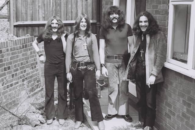 The band Earth, later to become Black Sabbath. Photo: Jim Simpson/SWNS