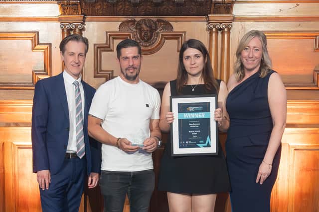 The team from Rustic Food Shop which was named New Business of the Year.