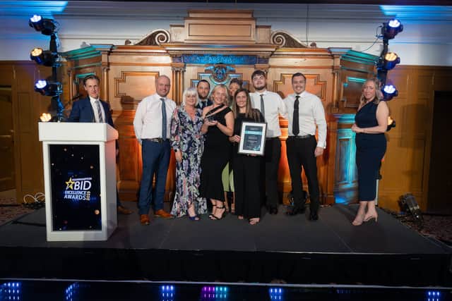 The team at Pertemps Network Group which won the Professional Service of the Year award