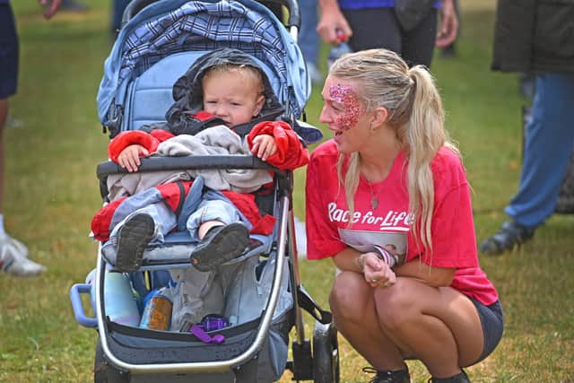 We bet this child had an easy time in the run! It was great to see everyone get involved
