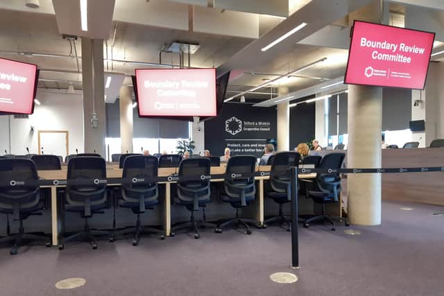 The Boundary Review Committee of Telford & Wrekin Council. Picture: LDRS