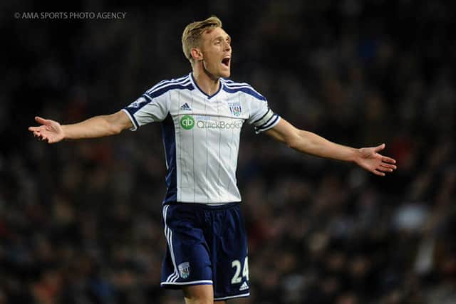 Darren Fletcher of West Bromwich Albion