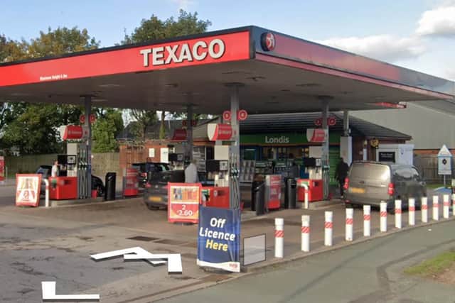 Blackhalve Lane, Texaco. Photo: Google