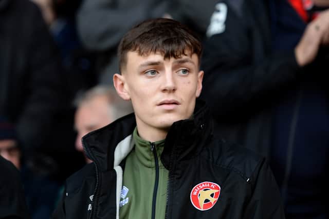 Sam Perry spent four years at Walsall in total.