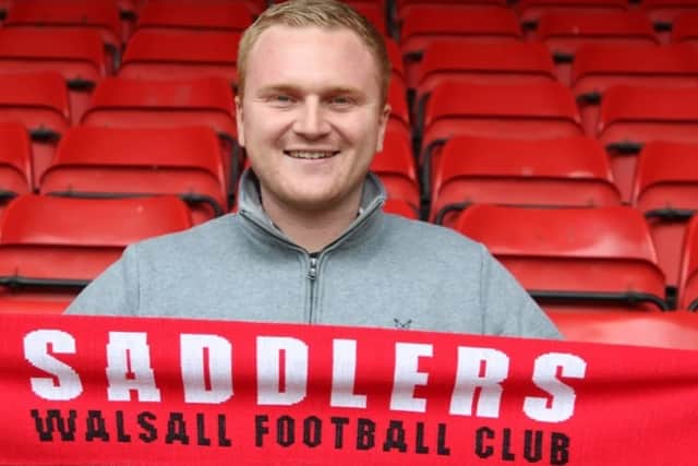 Walsall CEO Ben Sadler also spoke to the media (Walsall FC)