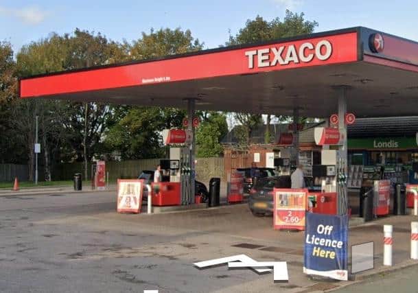 Texaco garage. Photo: Google