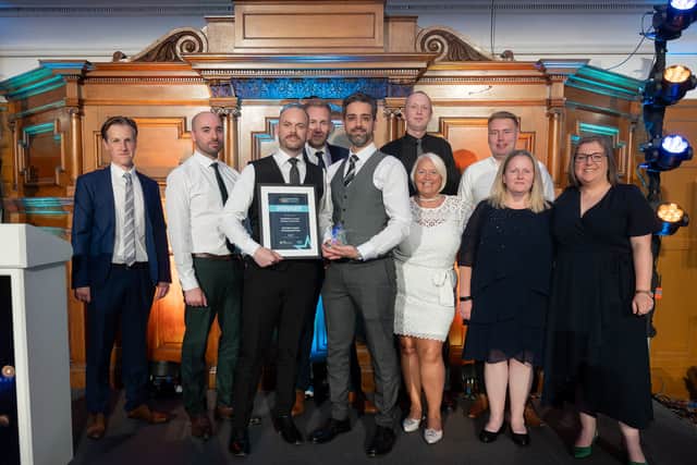 The team from Genting Casino which was named Hospitality and Leisure Business of the Year