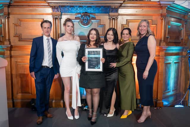 The team behind Ana’s Coffee Shop who won the People’s Favourite Business award