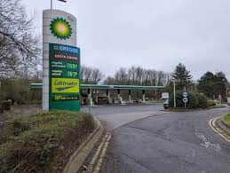 The BP petrol station at J10A / 11 on the M6 is the most expensive place to fuel up in Wolverhampton. Photo: Google