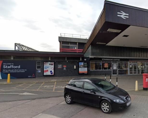  Stafford Railway Station.