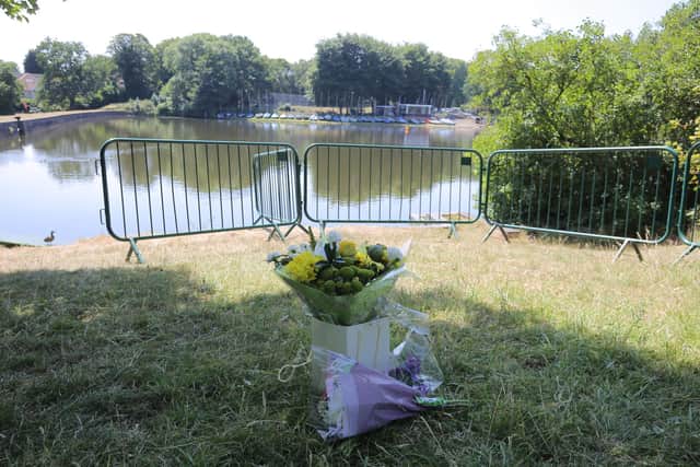 Tributes have been left at the scene for Daniel