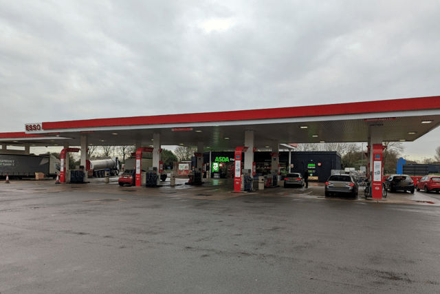 ESSO, Stafford Road currently charges 134.7p per litre for unleaded petrol. Photo: Google